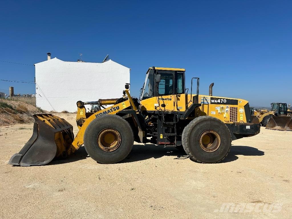 Komatsu WA 470-5 Gumikerekes homlokrakodók
