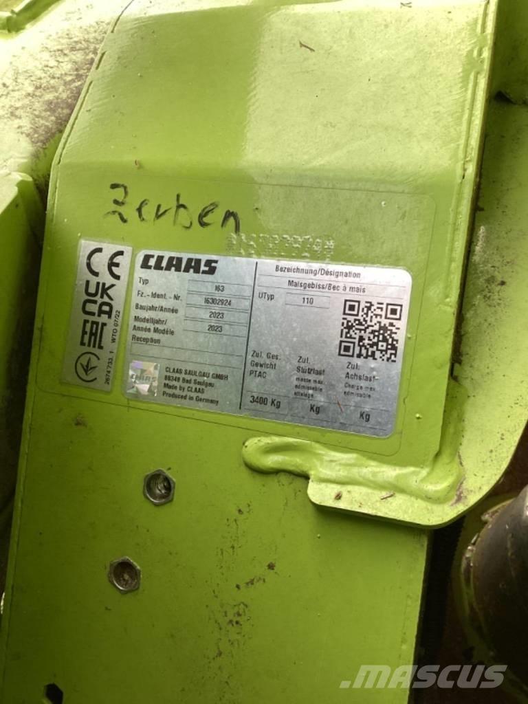 CLAAS Orbis 750 - i63 Kombájn tartozékok