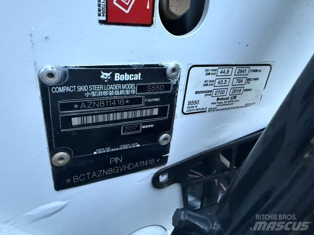 Bobcat S 550 Kompaktrakodók