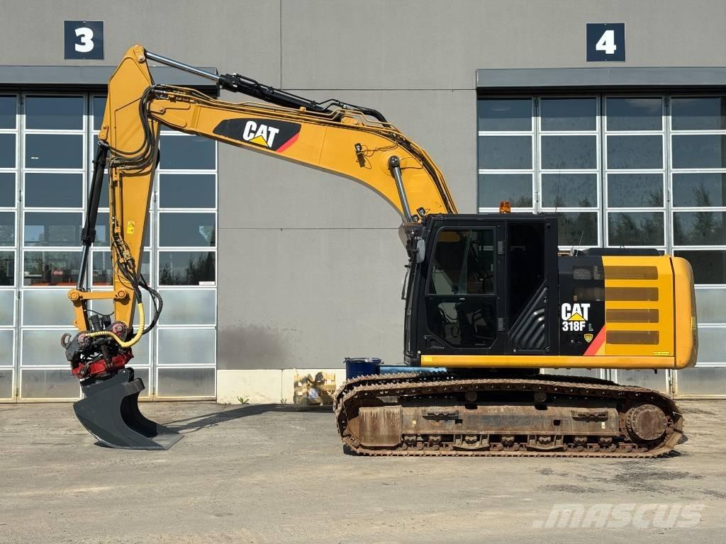 CAT 318 Lánctalpas kotrók