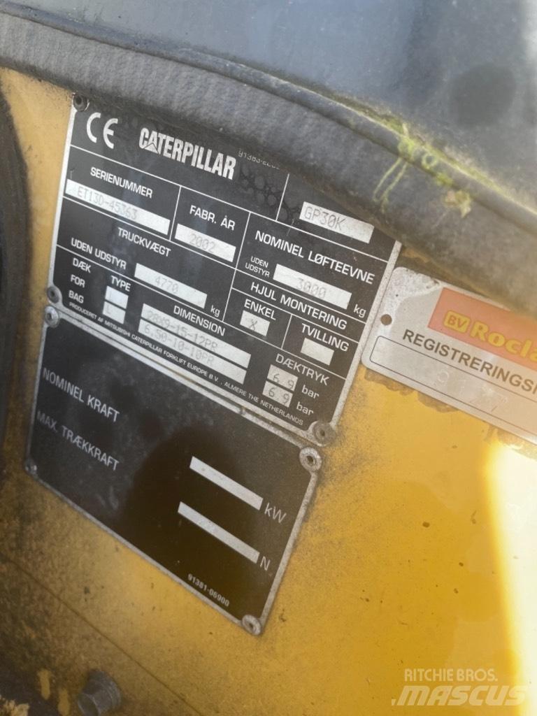 CAT GP 30 Gázüzemű targoncák