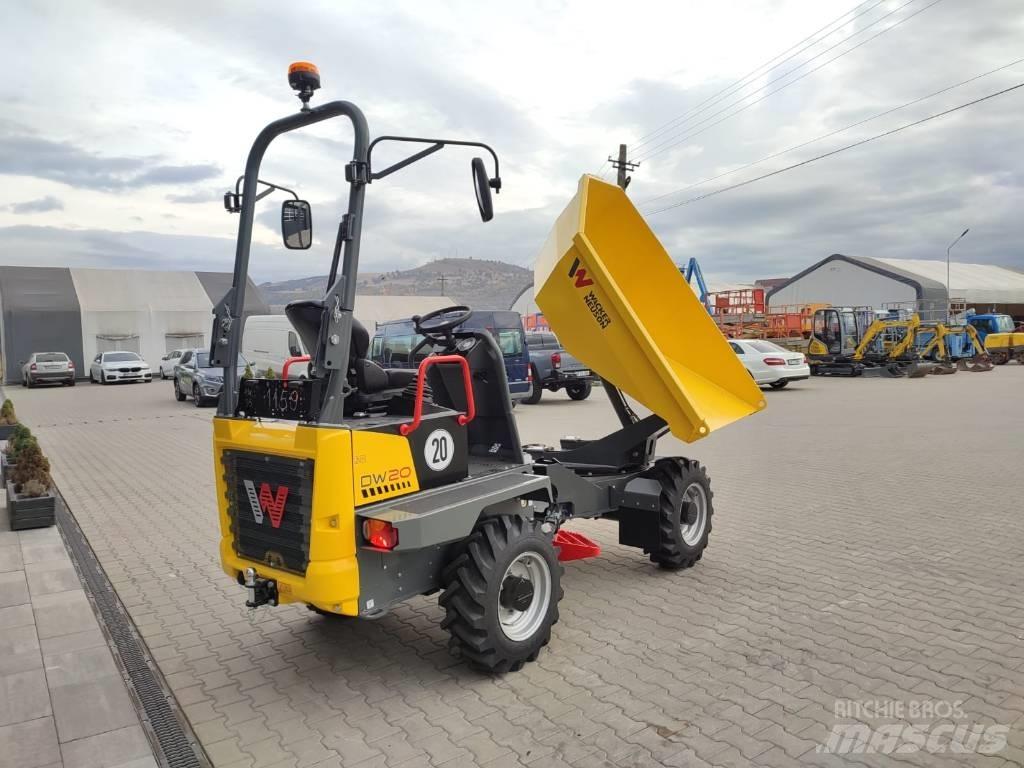 Wacker Neuson DW 20 Mezei dömperek