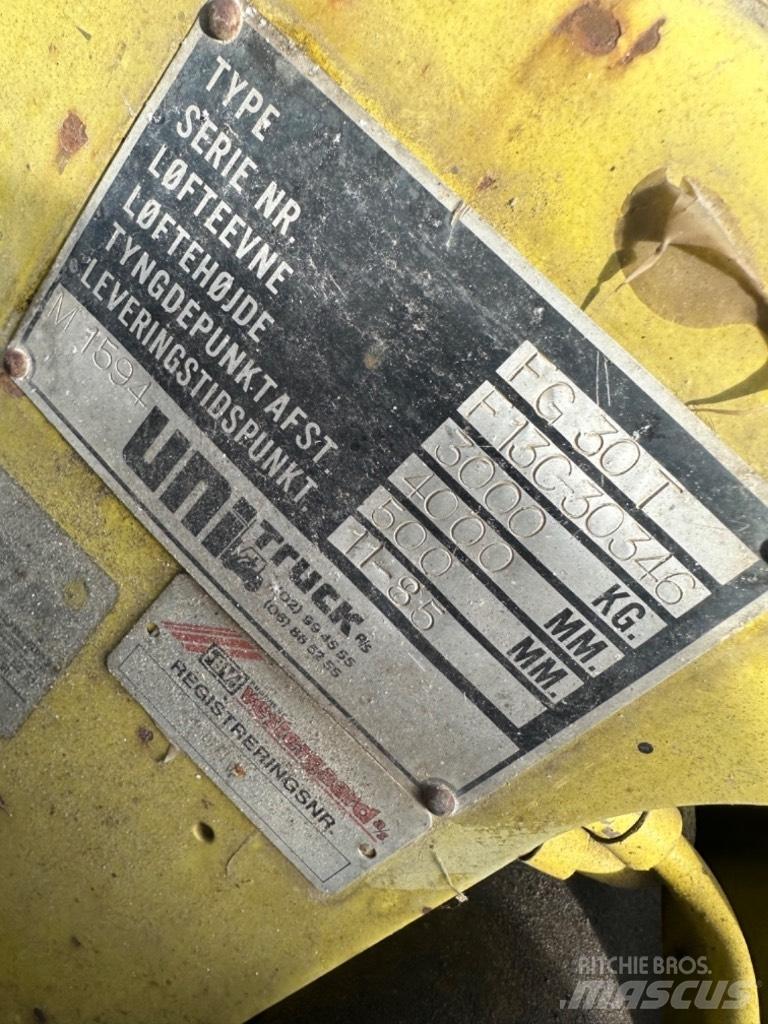 Mitsubishi FG 30 Gázüzemű targoncák