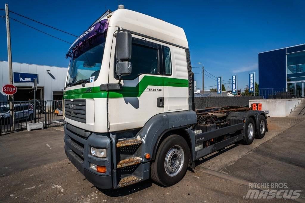 MAN TGA 26.430 LL Horgos rakodó teherautók