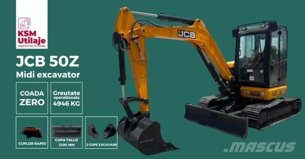 JCB 50 Z-1 Mini kotrók < 7t