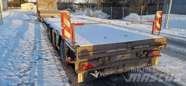 HRD Jumbo Platós / Ponyvás félpótkocsik