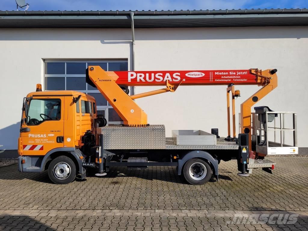 Ruthmann T220 / T 220 Teherautóra szerelt emelők és állványok