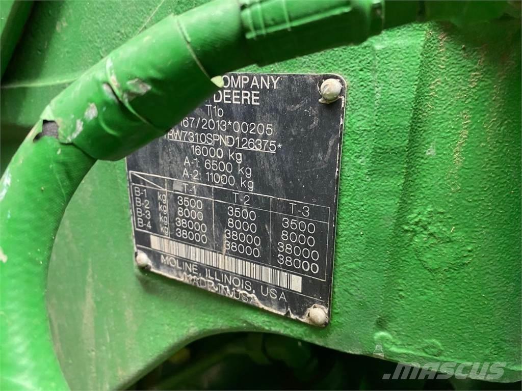 John Deere 7R 310 Traktorok