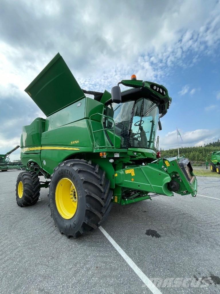 John Deere S 670 i Kombájnok