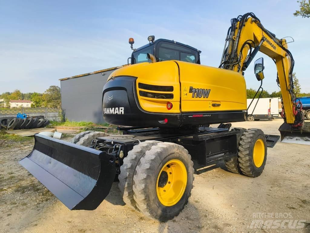 Yanmar B 110 W Gumikerekes kotrók