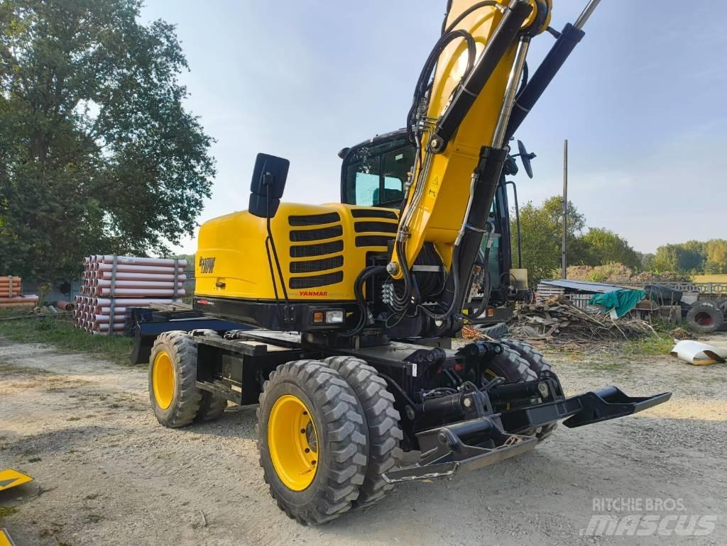 Yanmar B 110 W Gumikerekes kotrók