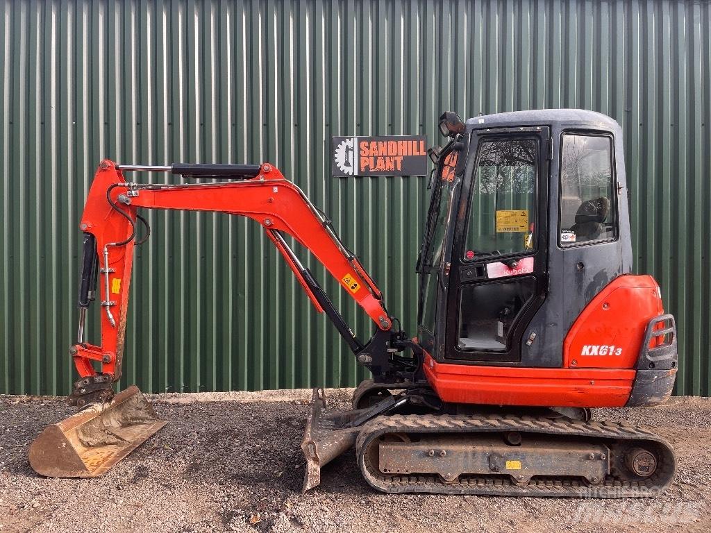 Kubota KX 61-3 Mini kotrók < 7t