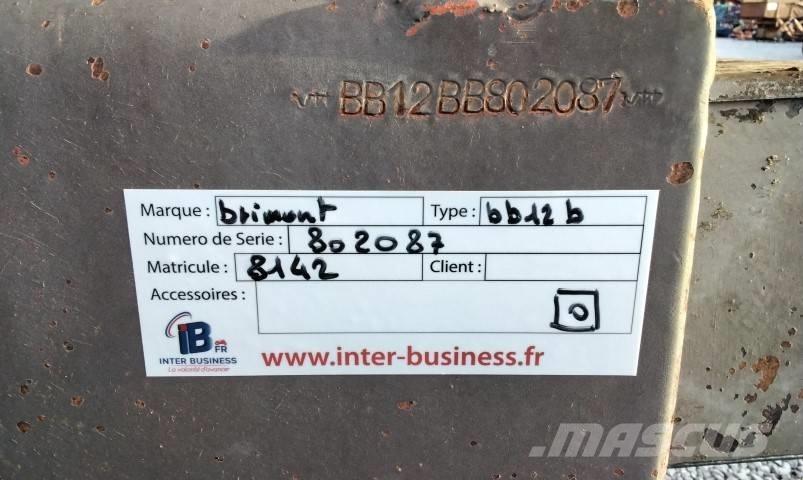 Brimont BB 12 B Billenő Mezőgazdasági pótkocsik