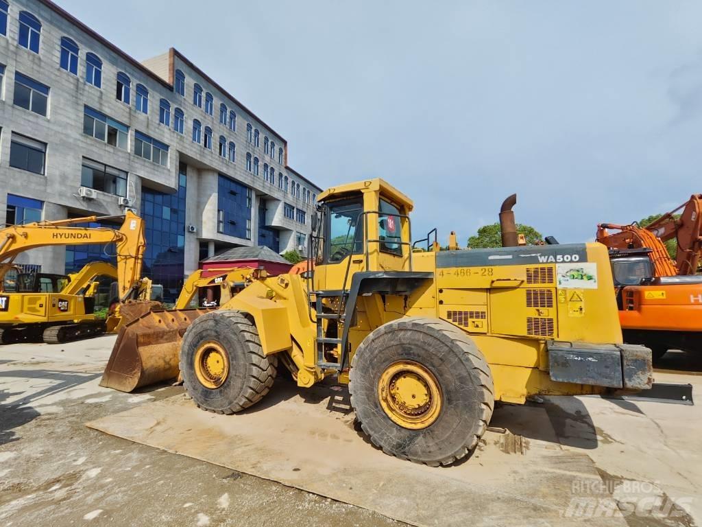 Komatsu WA 500-3 Gumikerekes homlokrakodók