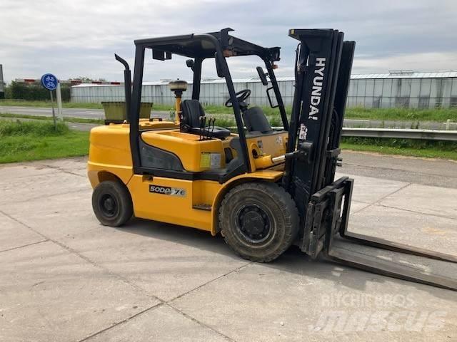 Hyundai 50 DA-7 E Dízel targoncák