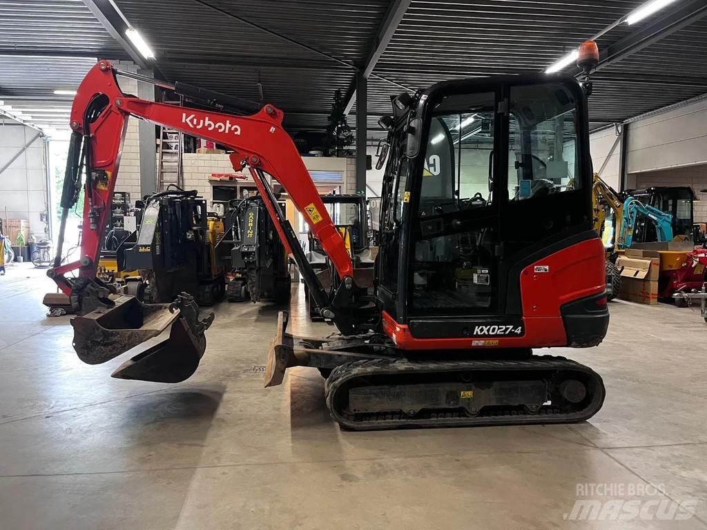 Kubota KX 027 Mini kotrók < 7t