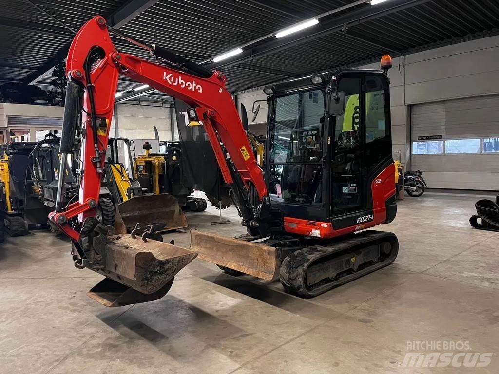 Kubota KX 027 Mini kotrók < 7t