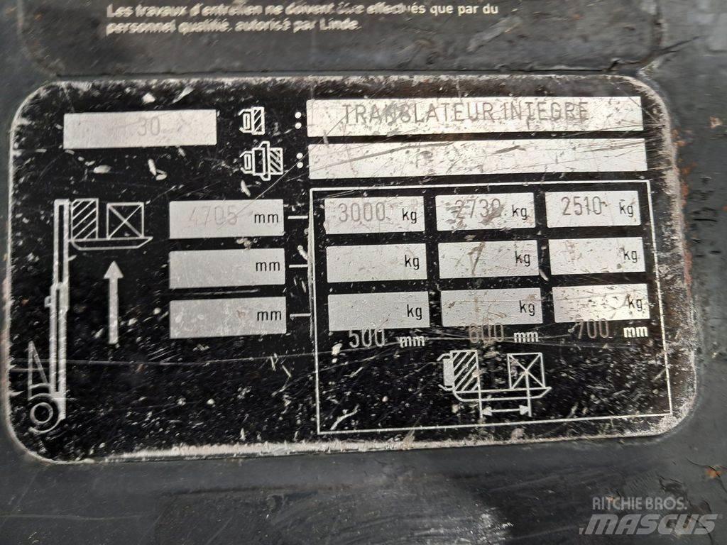 Linde H30D-03 Dízel targoncák
