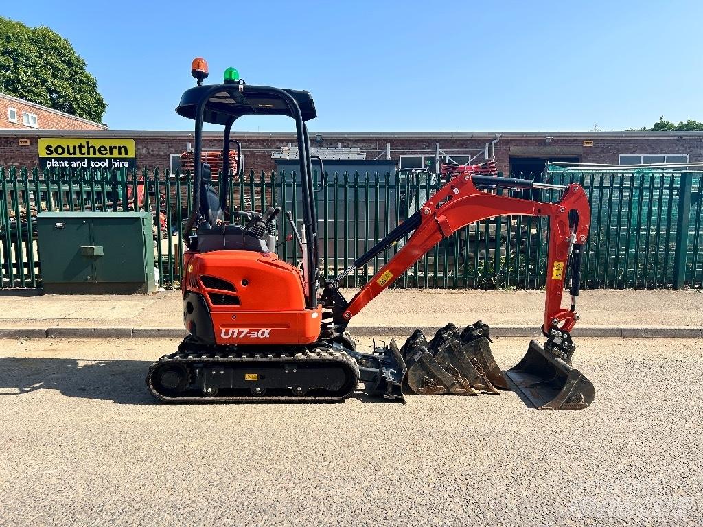 Kubota U 17-3 Mini kotrók < 7t