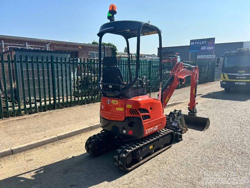 Kubota U 17-3 Mini kotrók < 7t
