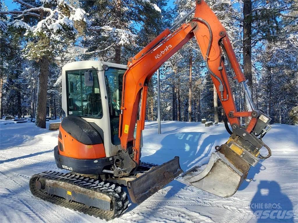 Kubota U25-3 Mini kotrók < 7t