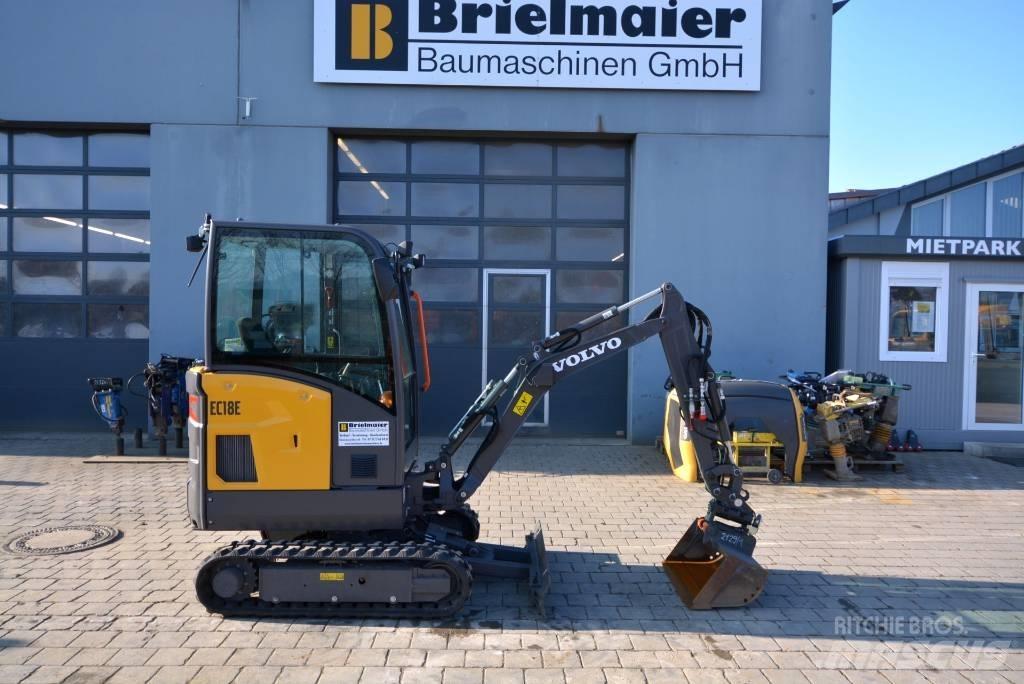 Volvo EC 18 E Mini kotrók < 7t