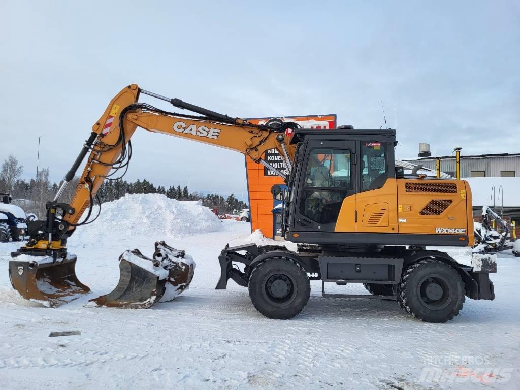 CASE WX140E Gumikerekes kotrók