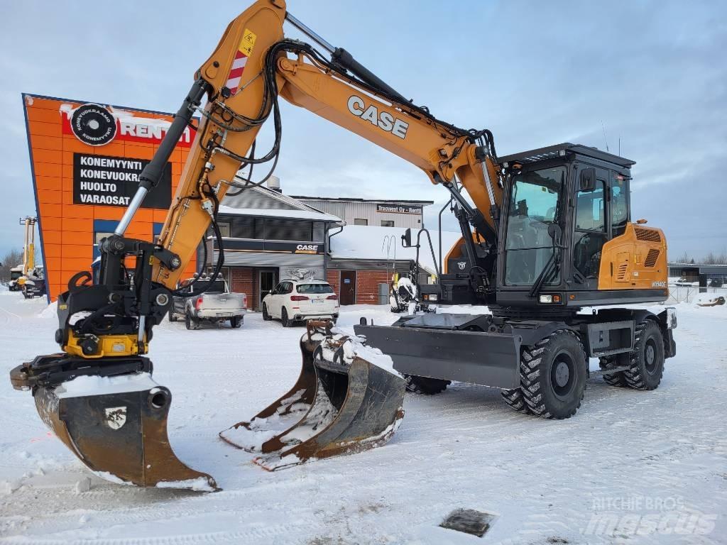 CASE WX140E Gumikerekes kotrók