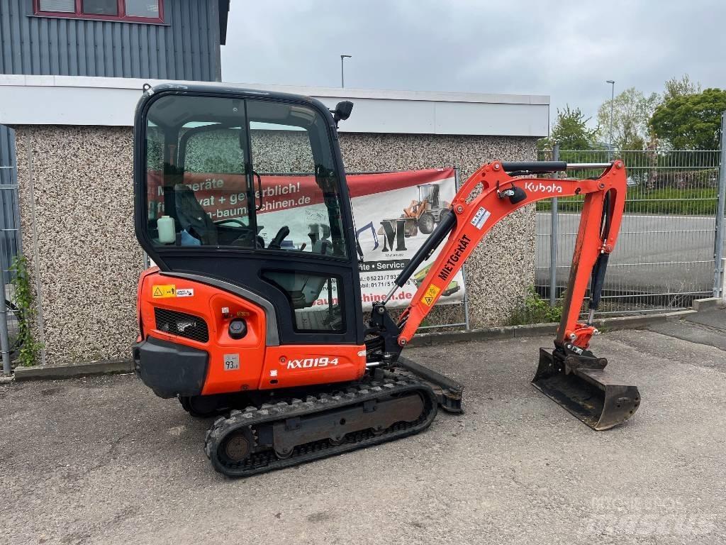 Kubota KX019-4 Mini kotrók < 7t