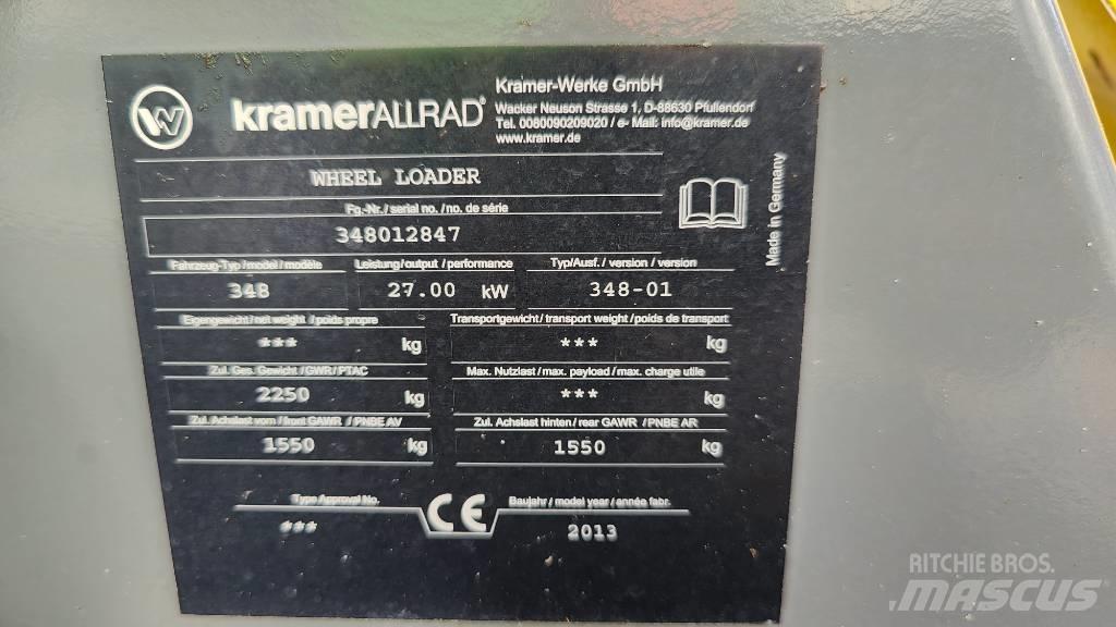 Kramer 350 Mini homlokrakodók