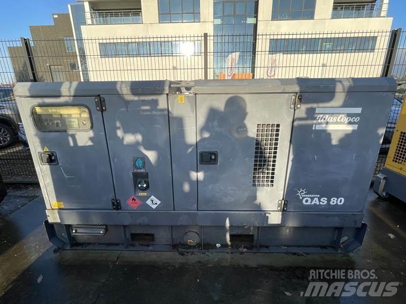 Atlas Copco QAS 80 Dízel áramfejlesztők