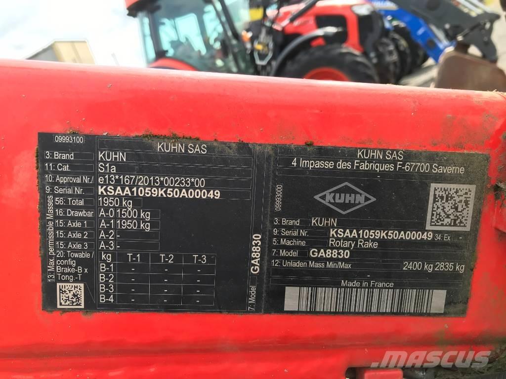 Kuhn GA 8830 Rendforgatók