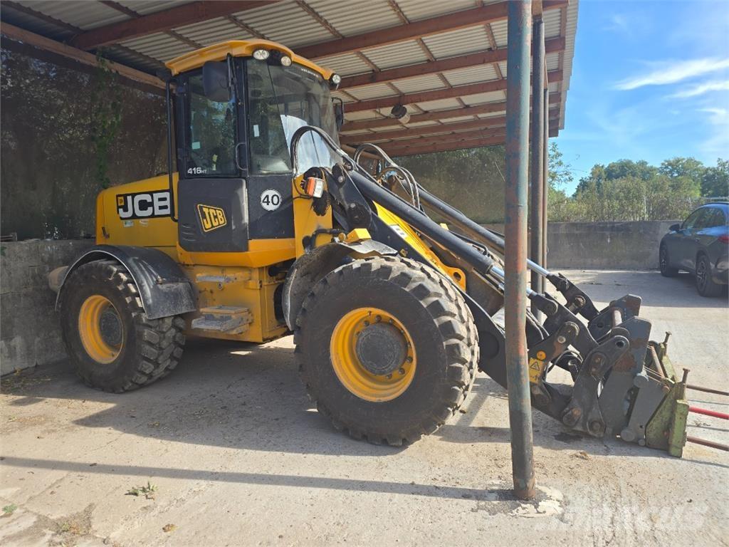 JCB 416 HT Gumikerekes homlokrakodók