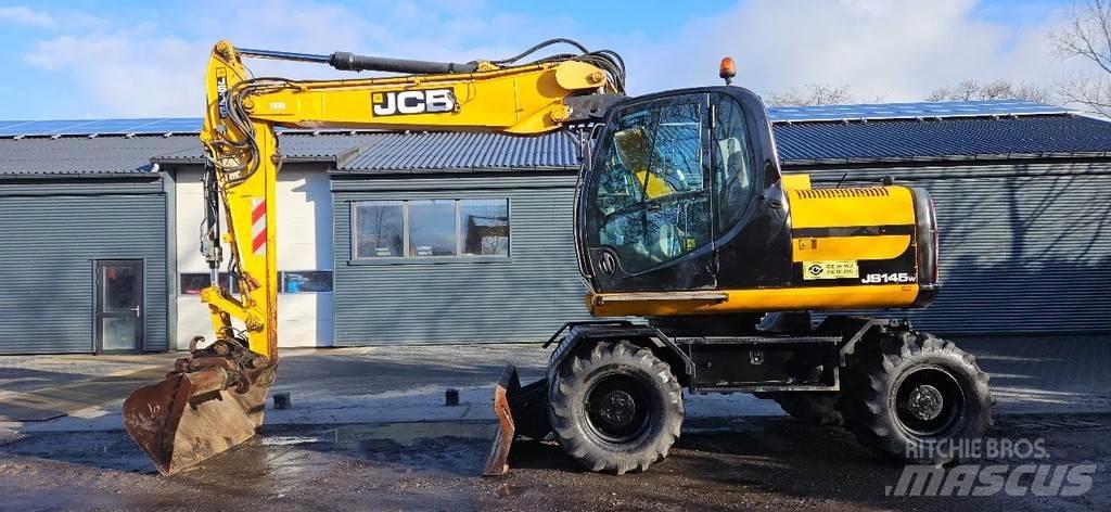 JCB JS145 W Gumikerekes kotrók