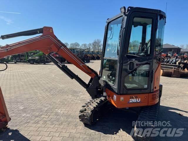 Hitachi ZX 26 Mini kotrók < 7t