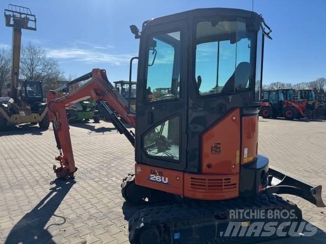 Hitachi ZX 26 Mini kotrók < 7t