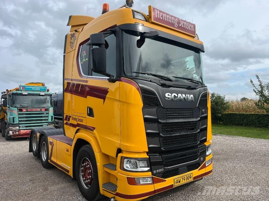 Scania S 580 V8 Nyergesvontatók