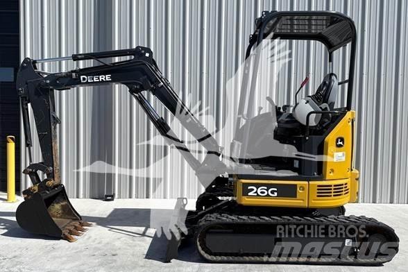 John Deere 26G Mini kotrók < 7t