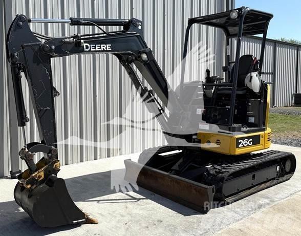 John Deere 26G Mini kotrók < 7t
