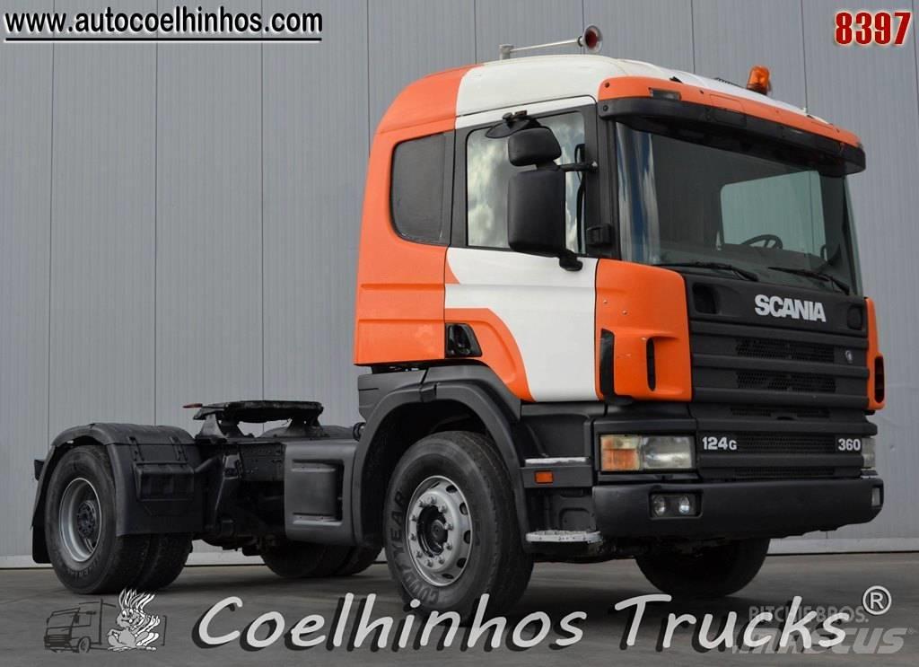Scania 124G 360 Nyergesvontatók