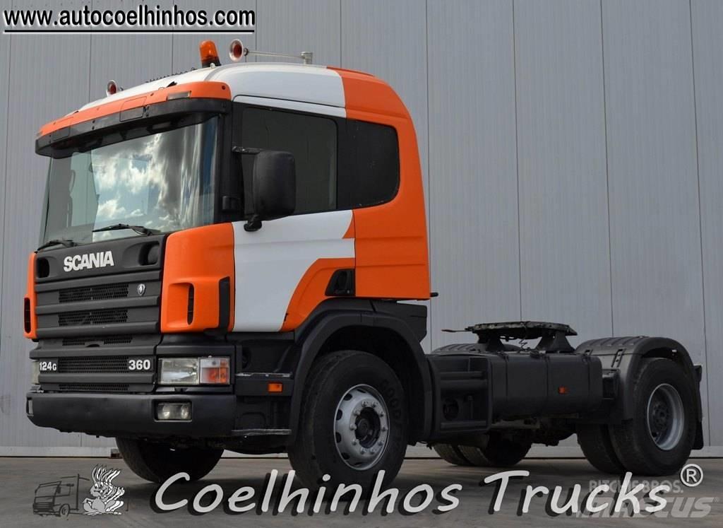 Scania 124G 360 Nyergesvontatók