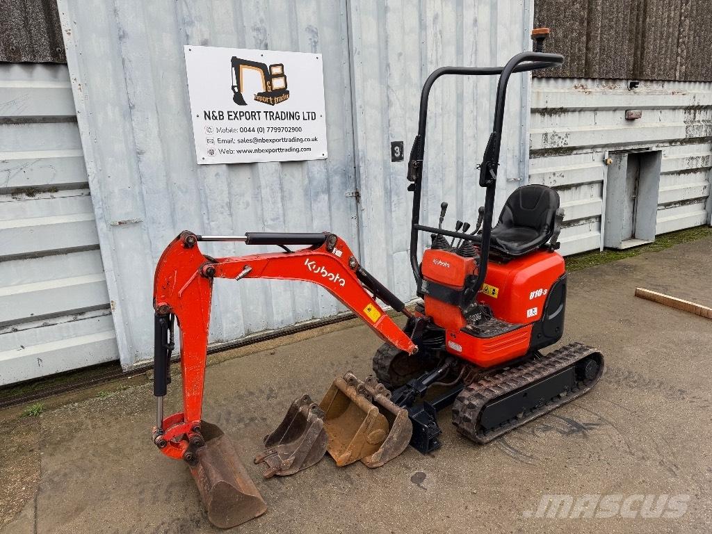 Kubota U 10 Mini kotrók < 7t