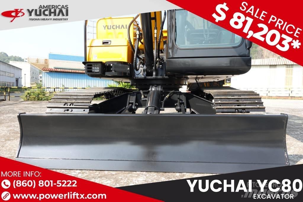 Yuchai YC80 Lánctalpas kotrók