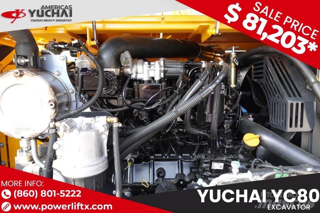 Yuchai YC80 Lánctalpas kotrók