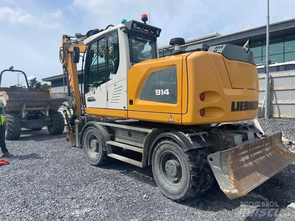 Liebherr 914 Gumikerekes kotrók
