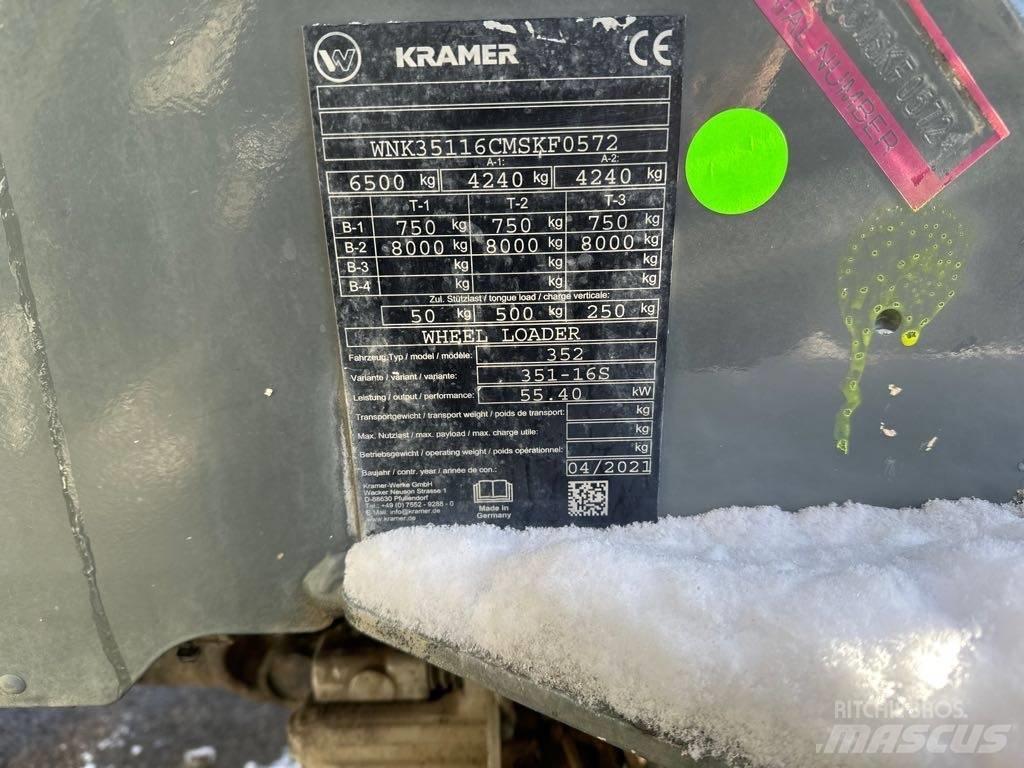 Kramer 8095 Gumikerekes homlokrakodók