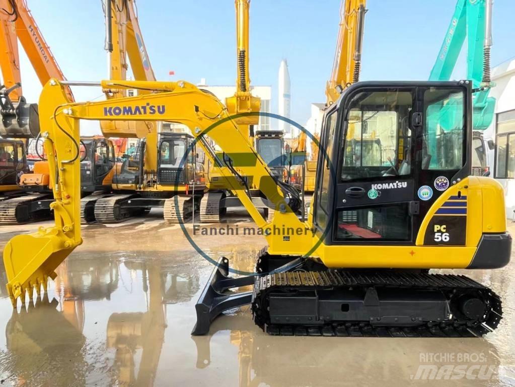 Komatsu PC 56-7 Mini kotrók < 7t