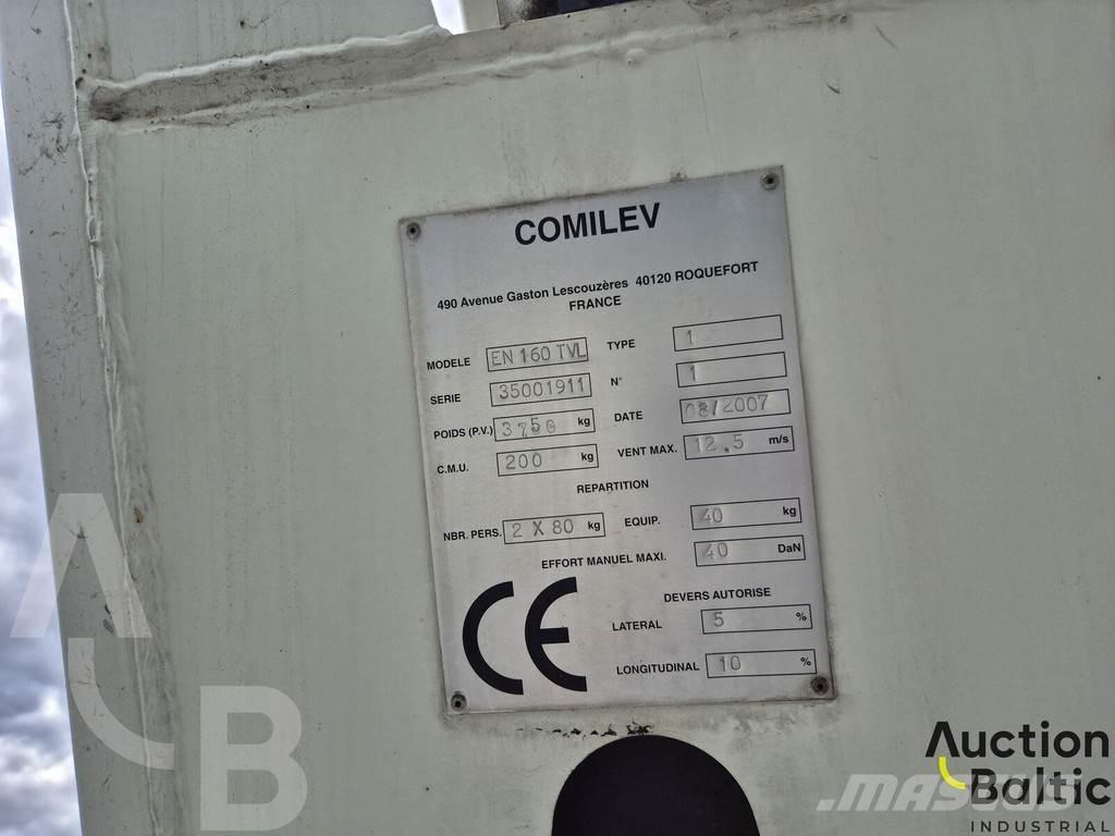 Iveco 50C18 Teherautóra szerelt emelők és állványok