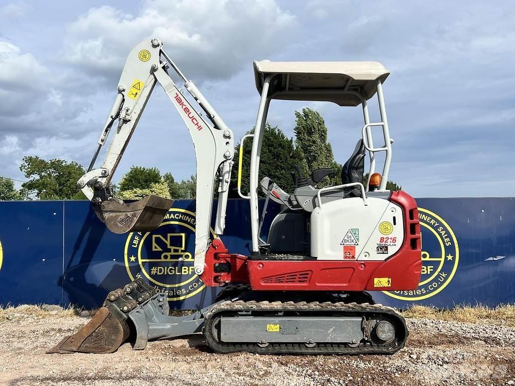 Takeuchi TB216 Speciális kotrók