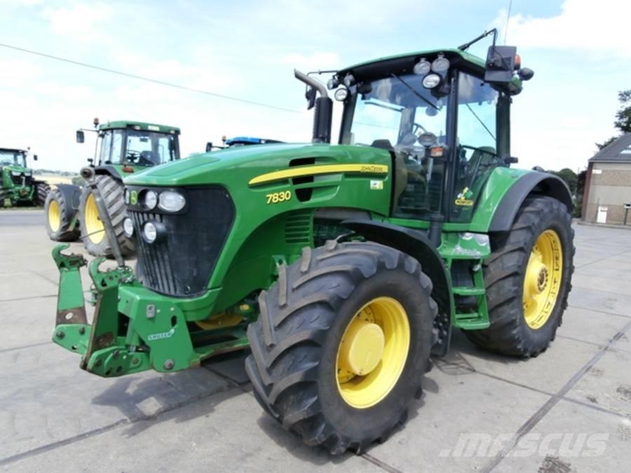 John Deere 7830 TLS Traktorok